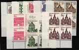 BRD BRD 454-461 postfrisch je als 4er Eckrandblock MiNr. 454-461 postfrisch je als 4er Eckrandblock -