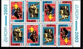 Georgien Markenheftchenbogen mit Georgien Markenheftchenbogen mit 420-421 D postfrisch CEPT 2003 MiNr. 420-421 D postfrisch CEPT 2003 -