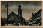 AK Hagen i. W. Hauptbahnhof u. Kölnerstrasse 1924 gebraucht -