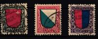 Schweiz Schweiz 153-155 gestempelt MiNr. 153-155 gestempelt -