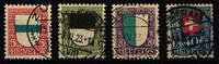 Schweiz Schweiz 175-178 gestempelt MiNr. 175-178 gestempelt -