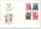 Schweiz 738-741 als Ersttagsbrief -