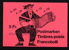 Schweiz Markenheft Schweiz Markenheft 78 I postfrisch in seltener Deckelvariante MiNr. 78 I postfrisch in seltener Deckelvariante -