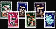 Kongo (Brazzaville) Kongo (Brazzaville) 232-237 postfrisch Pilze MiNr. 232-237 postfrisch Pilze -