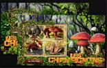 Togo Togo 7364-7367 und Block 1282 postfrisch Kleinbogen / Pilze MiNr. 7364-7367 und Block 1282 postfrisch Kleinbogen / Pilze -