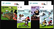 Gambia Gambia 1186 und 1187 und 1190 und 1193 postfrisch Disney MiNr. 1186 und 1187 und 1190 und 1193 postfrisch Disney -