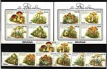 Ghana Ghana 1449-1456 und Block 164 und 165 postfrisch Pilze MiNr. 1449-1456 und Block 164 und 165 postfrisch Pilze -