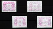Schweiz Schweiz 1 A1- 1 A4 postfrisch verschiedene Typen MiNr. 1 A1- 1 A4 postfrisch verschiedene Typen -