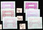 Schweiz Schweiz 2 A- 3 A postfrisch verschiedene Typen MiNr. 2 A- 3 A postfrisch verschiedene Typen -