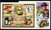 Mali Mali 2036 und 2038 und 2045 und Block 123 postfrisch Kleinbogen / Pilze MiNr. 2036 und 2038 und 2045 und Block 123 postfrisch Kl -