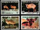 Elfenbeinküste Elfenbeinküste 881-884 postfrisch WWF MiNr. 881-884 postfrisch WWF -