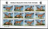 Bhutan Bhutan 1687-1690 postfrisch Kleinbogen / WWF MiNr. 1687-1690 postfrisch Kleinbogen / WWF -