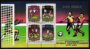 Korea Korea Block 78 gestempelt Ersttagsstempel, Fußball WM 1978-1982 MiNr. Block 78 gestempelt Ersttagsstempel, Fußball WM 1978-1982 -