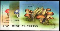 Liberia Liberia Block 176 und 177 und 179 postfrisch Pilze MiNr. Block 176 und 177 und 179 postfrisch Pilze -