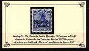 Deutsche APA Marokko Deutsche APA Marokko 37 a postfrisch MiNr. 37 a postfrisch -