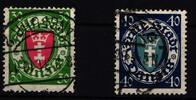 Danzig Danzig 198-199 gestempelt MiNr. 198-199 gestempelt -