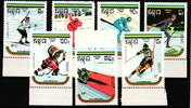 Kambodscha Kambodscha 1024-1030 postfrisch Olympische Spiele MiNr. 1024-1030 postfrisch Olympische Spiele -