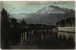 AK Grenoble vu de nuit et le Moucherotte 1903 gebraucht -