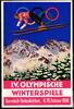 Olympische Winterspiele 1936 AK Druckfehler FEBRUAP 1936 auf Adressseite -
