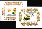 Guinea Guinea Block 608 und 609 postfrisch Pilze MiNr. Block 608 und 609 postfrisch Pilze -