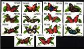 Nevis Nevis 572-585 I postfrisch Schmetterling MiNr. 572-585 I postfrisch Schmetterling -