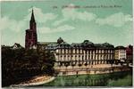 AK Straßburg Cathédrale et Palais des Rohan ungebraucht -