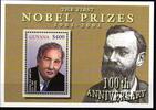Guyana Guyana Block 729 postfrisch Nobelpreis MiNr. Block 729 postfrisch Nobelpreis -