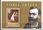 Guyana Guyana Block 728 postfrisch Nobelpreis MiNr. Block 728 postfrisch Nobelpreis -