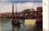 AK View Of The Harbour, Folkestone gebraucht -