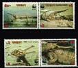 Bangladesch Bangladesch 323-326 postfrisch Paare / Reptilien MiNr. 323-326 postfrisch Paare / Reptilien -