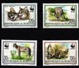 Burundi Burundi 1758-1761 postfrisch Raubkatzen MiNr. 1758-1761 postfrisch Raubkatzen -