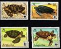 Anguilla Anguilla 541-544 postfrisch Schildkröten MiNr. 541-544 postfrisch Schildkröten -