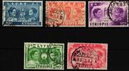 Äthiopien Äthiopien 261-265 gestempelt MiNr. 261-265 gestempelt -