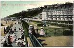 AK Folkestone Beach Promenade, from Beach Shelter 1909 gebraucht -