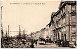 AK Marseille La Mairie et le Qual du Port ungebraucht -