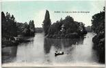 AK Paris Le Lac du Bola de Boulogne ungebraucht -