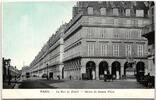 AK Paris La Rue de Rivoli - Statue de Jeanne d'Are ungebraucht -