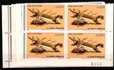 Sao Tome e Principe Sao Tome e Principe 673-678 postfrisch Viererblocks Tiere MiNr. 673-678 postfrisch Viererblocks Tiere -