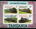 Tansania Tansania Block 51a postfrisch Lokomotiven MiNr. Block 51a postfrisch Lokomotiven -