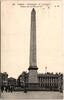 AK Paris Obélisque de Lonqsor - Place de la Concorde 1909 gebraucht -