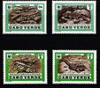 Kap Verde Kap Verde 500-503 postfrisch Reptilien MiNr. 500-503 postfrisch Reptilien -