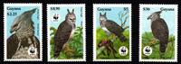 Guyana Guyana 3077-3080 postfrisch Vögel MiNr. 3077-3080 postfrisch Vögel -