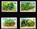 Tonga Tonga 1140-1143 postfrisch Reptilien MiNr. 1140-1143 postfrisch Reptilien -