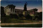 AK München Bavaria und Ruhmeshalle 1923 gebraucht -