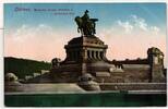AK Koblenz Denkmal Kaiser Wilhelm I. - Deutsches Eck ungebraucht -