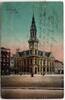 AK Kortrijk Rathaus Feldpost 1915 gebraucht -