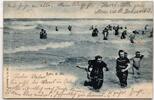 AK Frankreich Bains de Mer gebraucht -