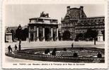 AK Paris Les Nouveaux Jardins a la Francaise de la Place du Carrousel ungebraucht -