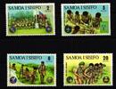 Samoa Samoa 276-279 postfrisch Pfadfinderbewegung MiNr. 276-279 postfrisch Pfadfinderbewegung -