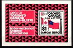 Samoa Samoa Block 16 mit 375 postfrisch Briefmarkenausstellung CAPEX ’78 MiNr. Block 16 mit 375 postfrisch Briefmarkenausstellung CAPE -